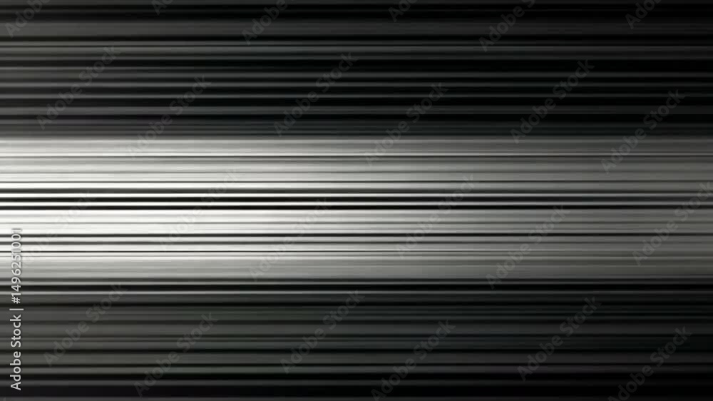 Poster modern abstract background with smooth gradient of black and silver horizontal lines, featuring slee