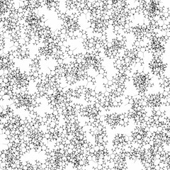 Lineart fractallines flower shape abstract seamless pattern texture for artistic backgrounds