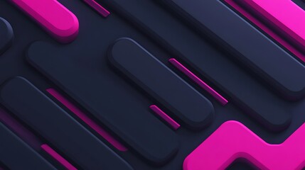Abstract Dark Pink Geometric Pattern.