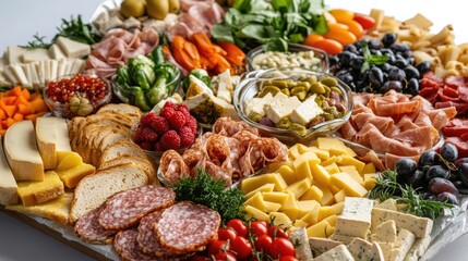 Ultimate Gourmet Cheese and Charcuterie Board: A Feast for the Eyes