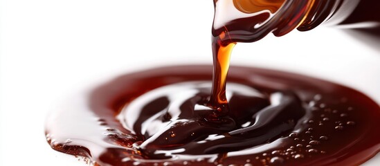 Dark Sauce Pouring Liquid