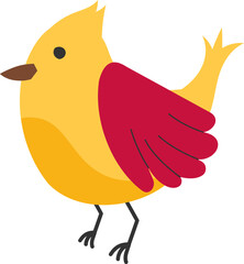 Colorful Bird Illustration