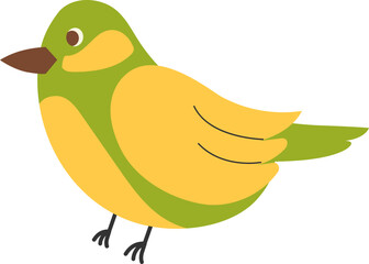 Colorful Bird Illustration