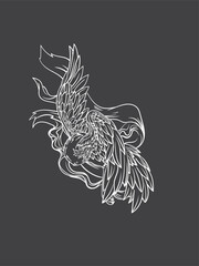 bird of paradise tattoos