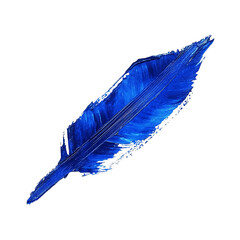 Artistic Arrow with Flowing Brush Strokes in Lumino Isolated on Transparent Background