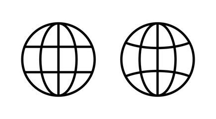Web icon vector. go to web sign and symbol. web click icon. Global search icon