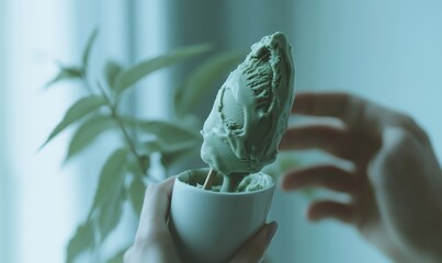 Planta Murcha em Mãos
