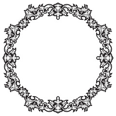 Decorative Vector Frames with Simple Geometric Layout