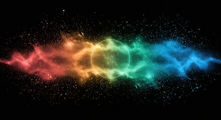 Naklejka premium a black background