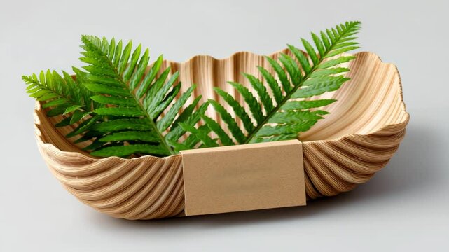 Sustainable packaging solutions root in natural materials beautifully, palm trays embody sustainable packaging solutions tactility, organic simplicity reflects sustainable packaging solutions ethos