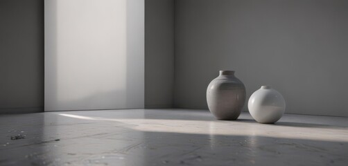 Subtle gray setting, soft light accents product, emphasizing shape and details ,  store,  branding