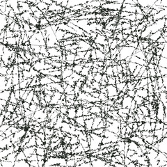 Texture with distorted noisy tangled lines.