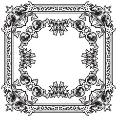 Linear Decorative Ornamental Frames Outlines for Branding