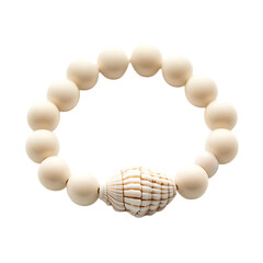 Chic Bracelet with a Symmetrical Design of S Isolated on Transparent Background