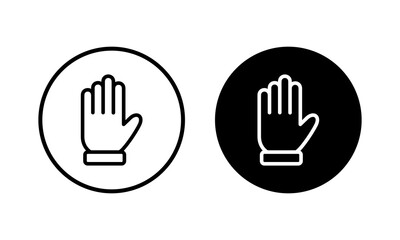 Hand icon vector illustration. hand sign and symbol. hand gesture