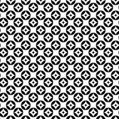 Black and White Geometric Simple Print. Repeating Texture Design. Stylish Background For Fabric, Wrapping, Packaging Paper, Wallpaper. Leaf Pattern Design.