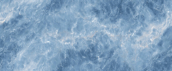 Abstract watercolor swirls on textured blue stone resembling marble - Seamless , pattern , background , tile