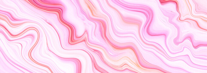 Marble rock texture black ink pattern liquid swirl paint pink that is Illustration background for do ceramic counter tile silver gray that is abstract waves skin wall luxurious art ideas concept.
