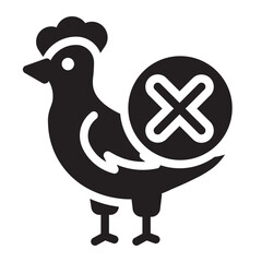 chicken Solid icon