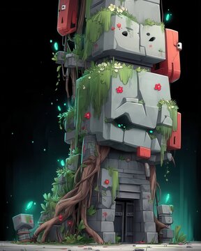 Rob&ocirc; Org&acirc;nico: Fus&atilde;o de Metal e Natureza