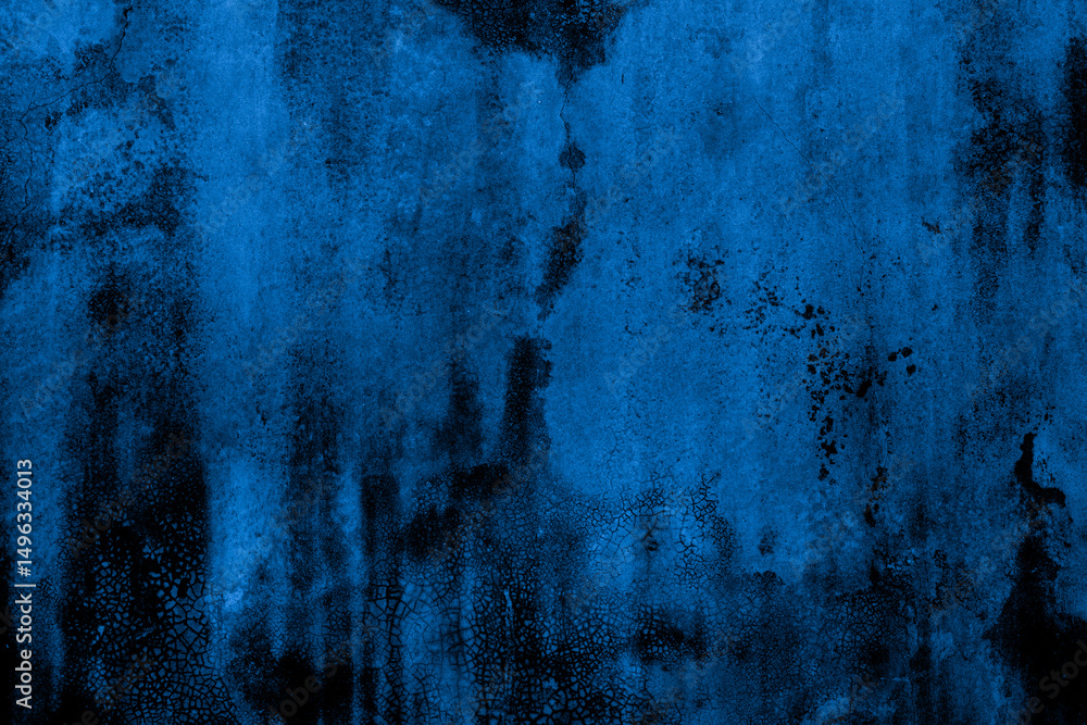 Poster old wall pattern texture cement blue dark abstract blue color design are light with black gradient b