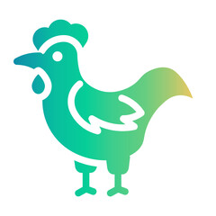 chicken Gradient icon