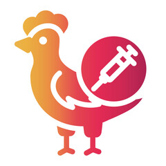chicken Gradient icon
