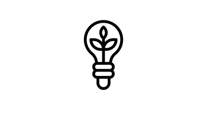 energy minimalist stroke animation