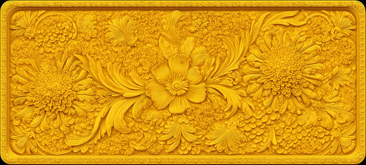 floral frame texture