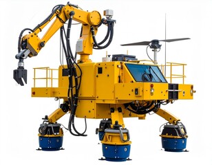 High-tech robotic vehicle for exploration and research in various environments.