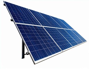 Modern solar panel harnessing the sun's energy for sustainable power generation.