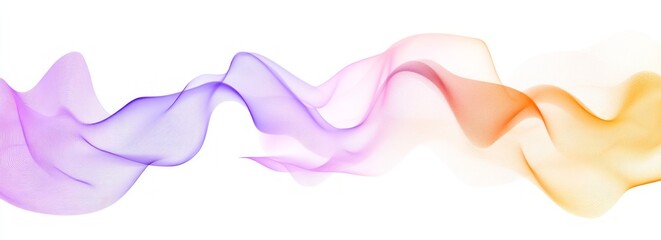 Abstract Colorful Wave Background Design