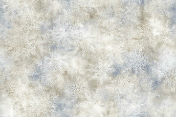 christmas background with snowflakes - Seamless , pattern , background , tile