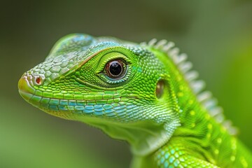 Fototapeta premium green lizard