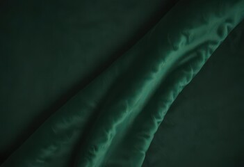 Deep emerald green velvet upholstery fabric swatch , soft, interior design, color sample