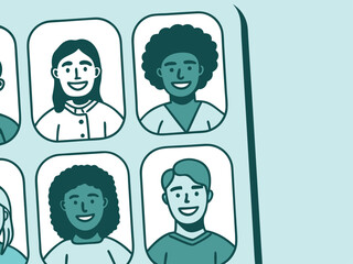 Diverse Group of Happy People Together – Multicultural Friends and Colleagues from Different Ethnic Backgrounds Smiling for Portrait, Teamwork, Friendship, Inclusion and Support