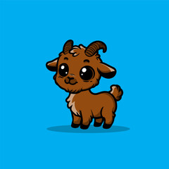a illustration of goat