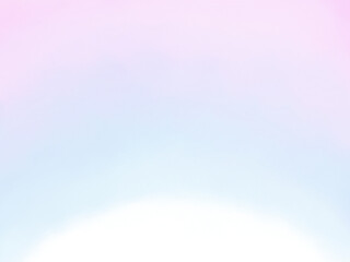 水彩：淡い紫と水色のグラデーションの背景素材