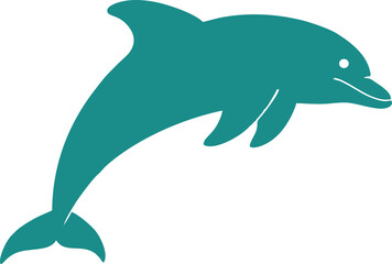Modern Animal Pet Logo Dolphin Logo – Minimalist and Elegant Animal Pet Design Dolphin Design