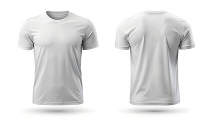 white t shirt template