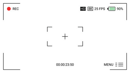 Transparent Camera view Recording Design