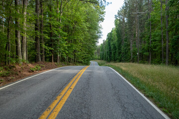 Driving in Chesterfield County, Virginia 