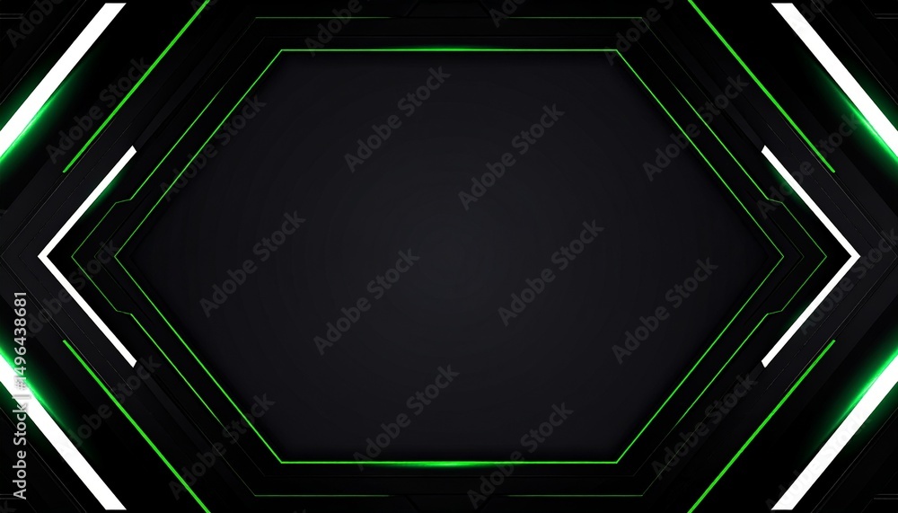 Poster futuristic design, modern technology themed background. a hexagon design element highlighted with br