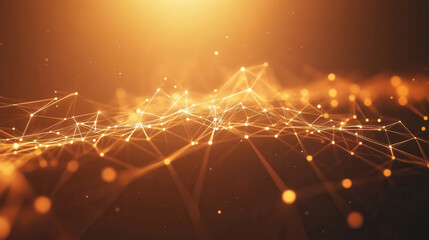 Futuristic data in cyberspace. 