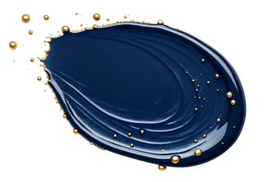 blue paint brush