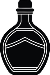 massage oil vector icon.SPA and beauty icon, health collection, beauty procedures vector graphic, relaxing treatments vector icon, spa sign.