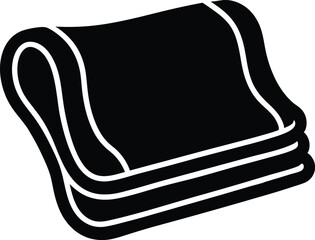 spa towel vector icon.SPA and beauty icon, health collection, beauty procedures vector graphic, relaxing treatments vector icon, spa sign.