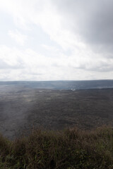 lava field in hawaii