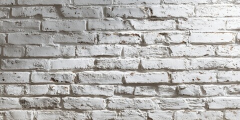 white painted brick wall texture background closeup