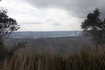 lava field in hawaii